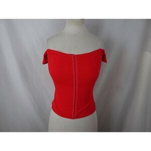 Guess Los Angeles Women Red Top Size S